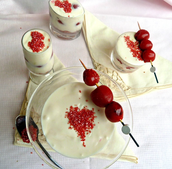 verrines chocolat blanc