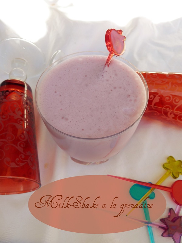 milkshak a la grenadine
