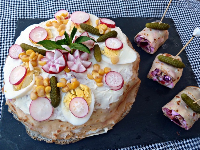 crepe en salade