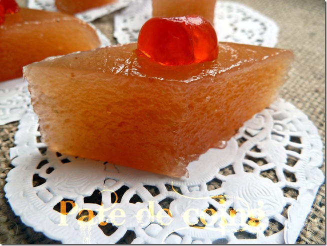 pâte de coing 1