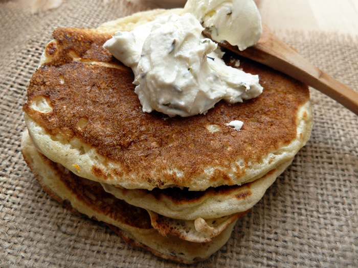 bilinis au fromage frais