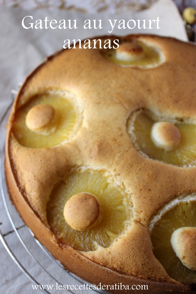 gateau moelleux au yaourt