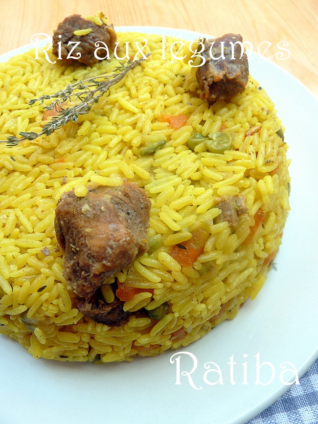 riz aux légumes