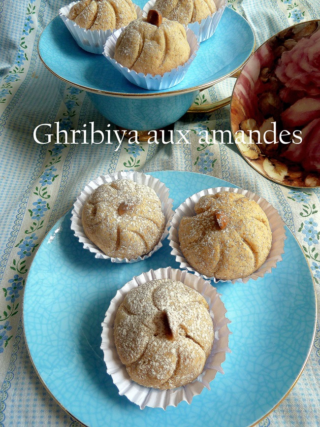 ghribya aux amandes pour l'aid