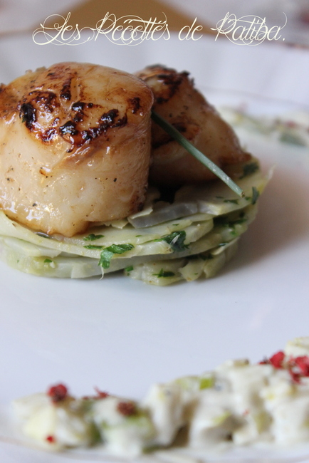 recette de sait jaques