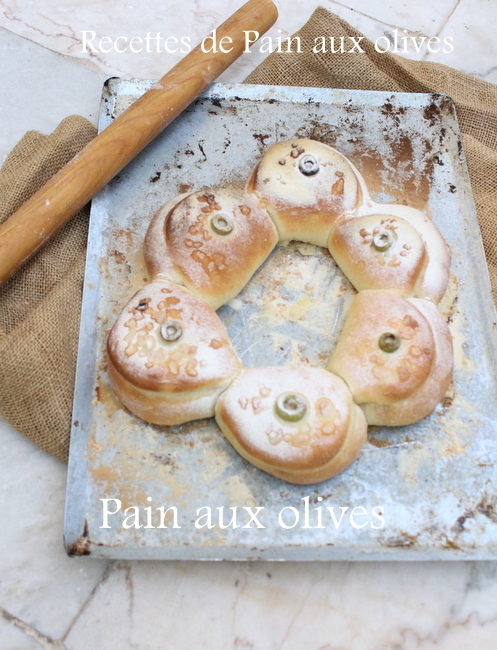 Pain aux olives