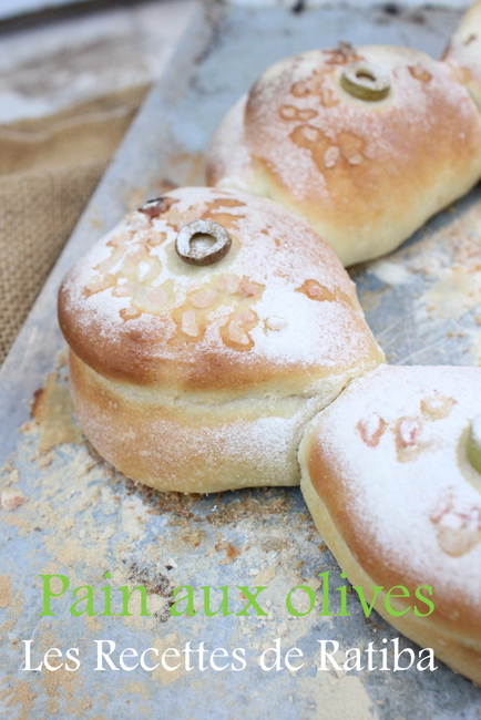 recette de pain aux olives