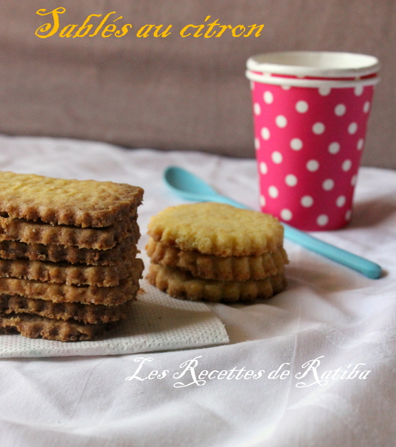 Sablés au citron Sablés au citron