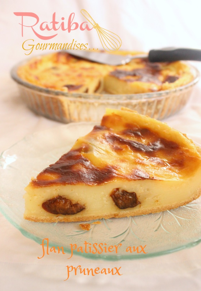 flan pâtissiers aux pruneaux flan pâtissier aux pruneaux
