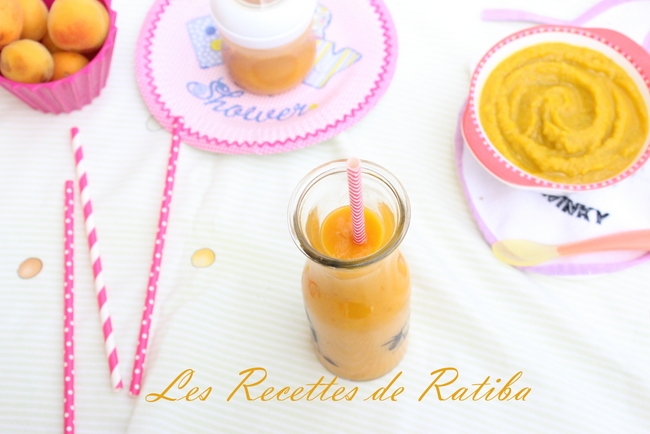jus d'abricots et carottes